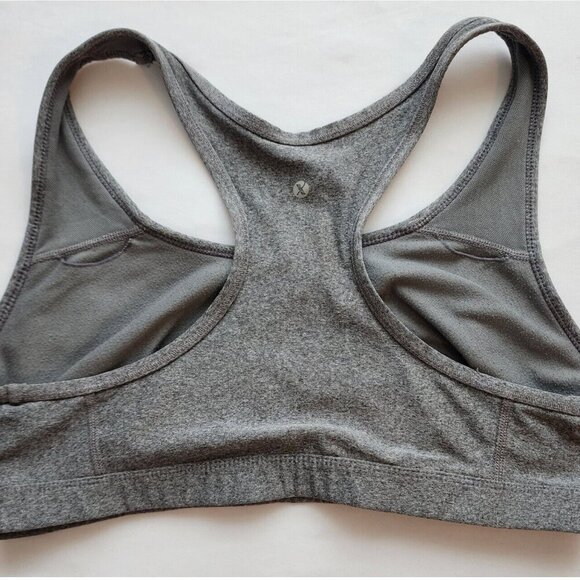 Womens Size Large Gray XERSION Athletic Running Yoga Compression Sports Bra Grey - Picture 2 of 3